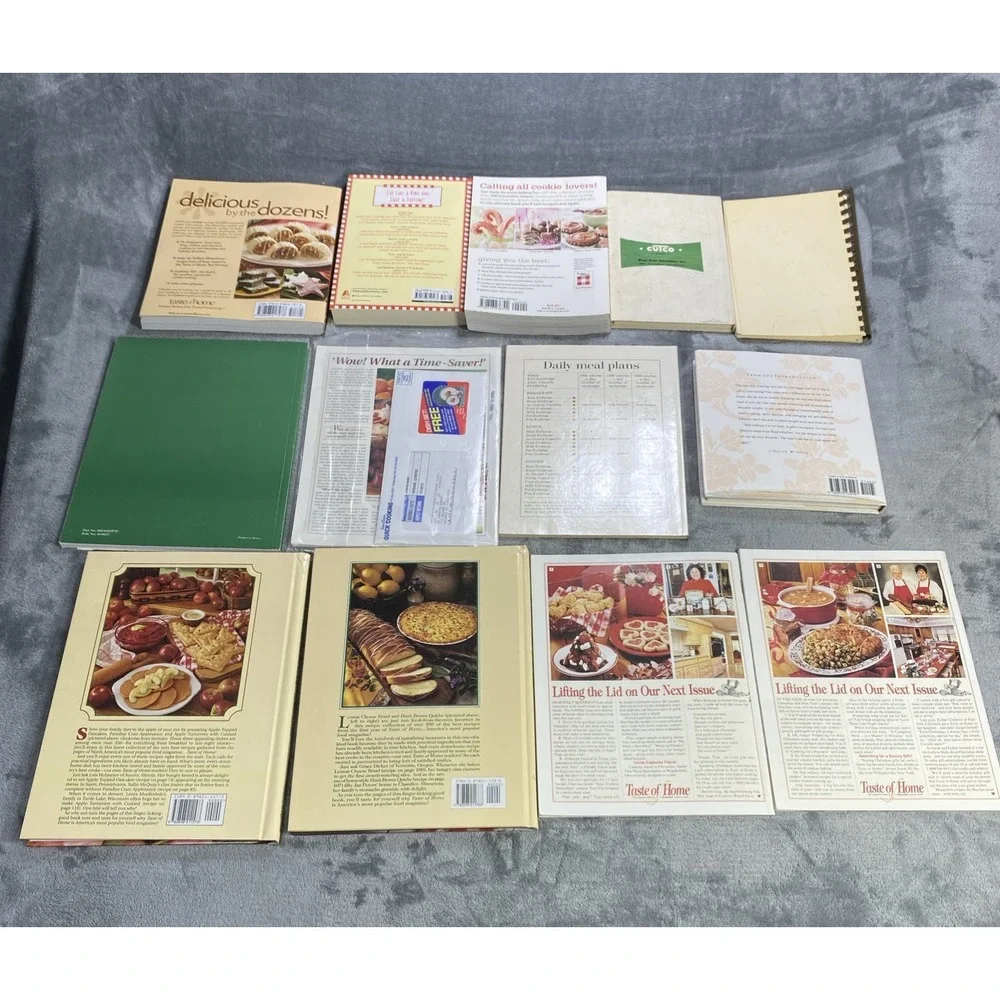 Vintage Recipe Cook Book Magazine Lot of 27 Pillsbury Taste of Home BettyCrocker